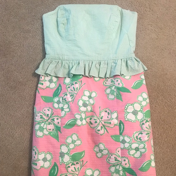 Lilly Pulitzer Dresses & Skirts - Lily Pulitzer Lowe Strapless Dress